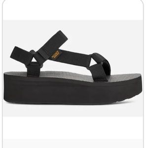 black tevas